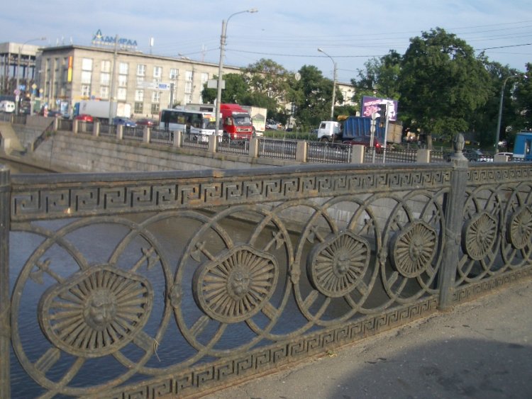 Обводный канал. Ново-Петергофский мост. 22.07.2011